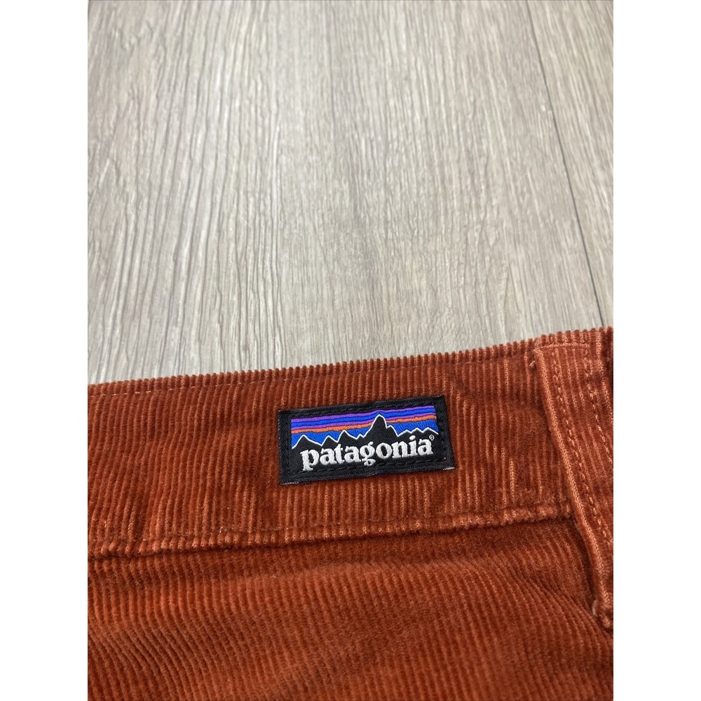 Patagonia Corduroy Pants Organic Cotton Cords 26 High Rise Ankle Length Rust